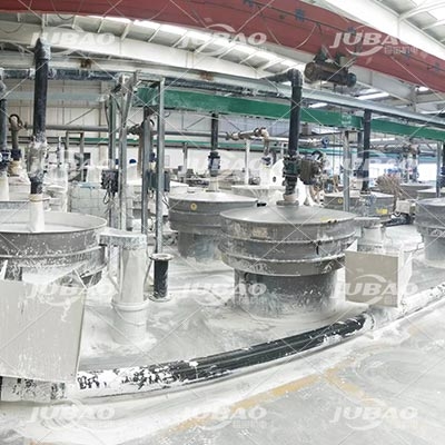 面粉振動(dòng)篩分機(jī)現(xiàn)場